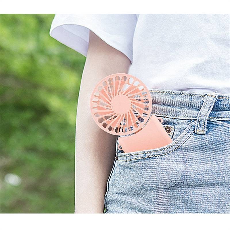 Little Fan Handheld Pocket New F3 Usb Charging Handheld Folding 3-in-1 Fan
