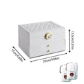 Large 3 Layer Jewellery Organizer Storage Necklace Storage Box Drawer Cabinet