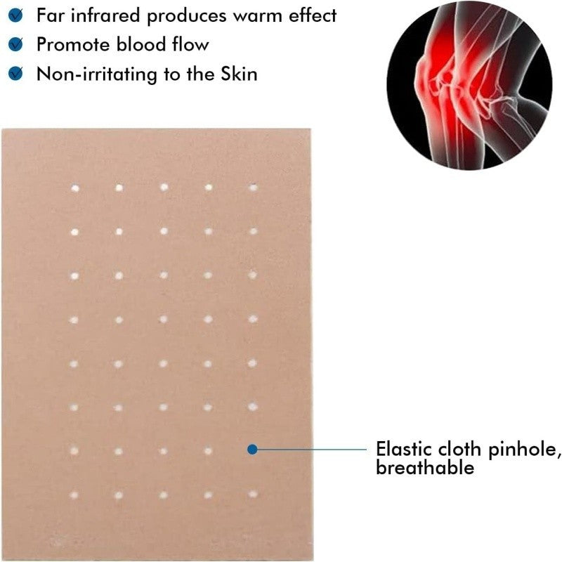 60 Pain Relief Patches Herbal Heat Plaster for Back Knee Neck Shoulder Arthritis