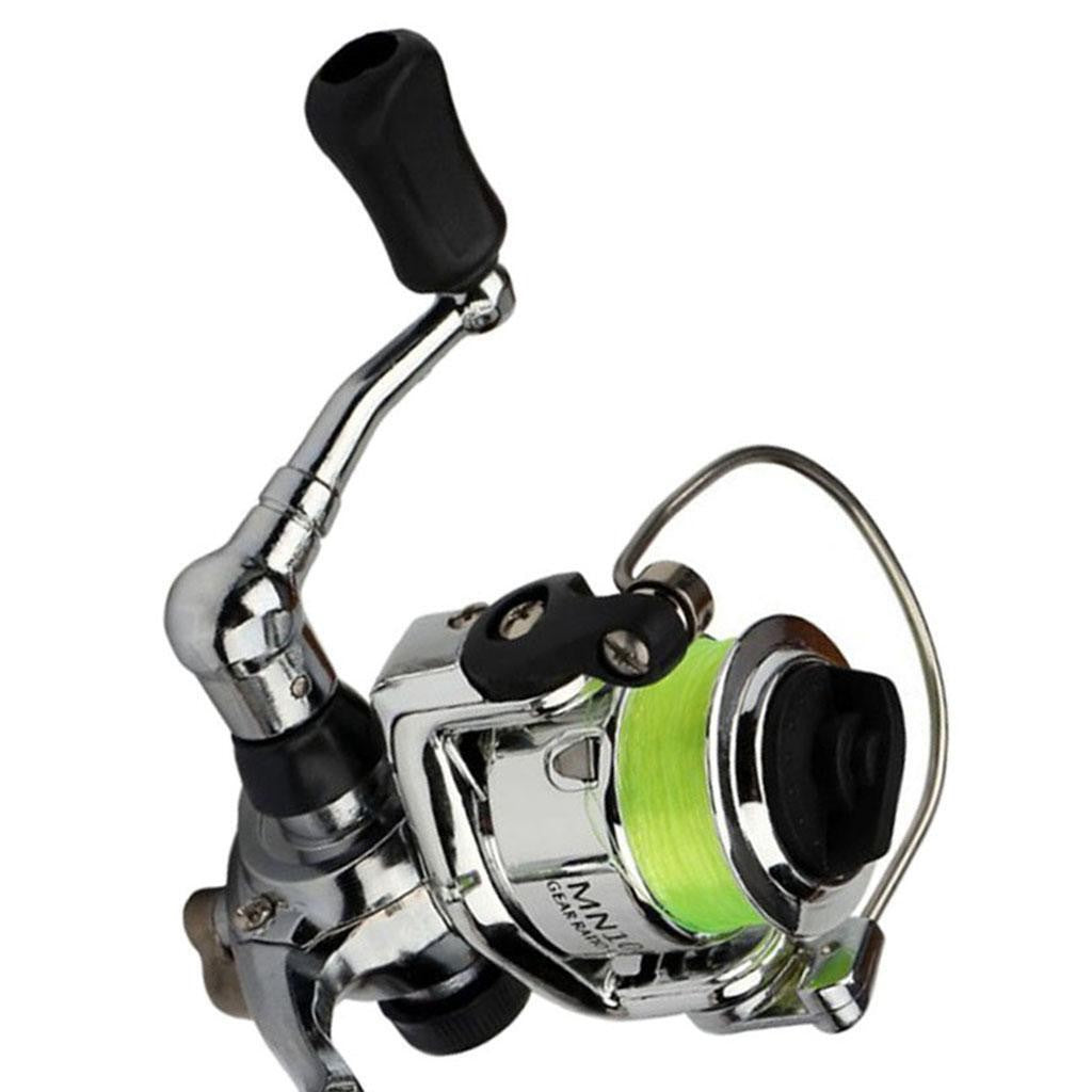 Mini Fishing Reel Bait Casting Fishing Reels Small Metal  Reel 4.3:1