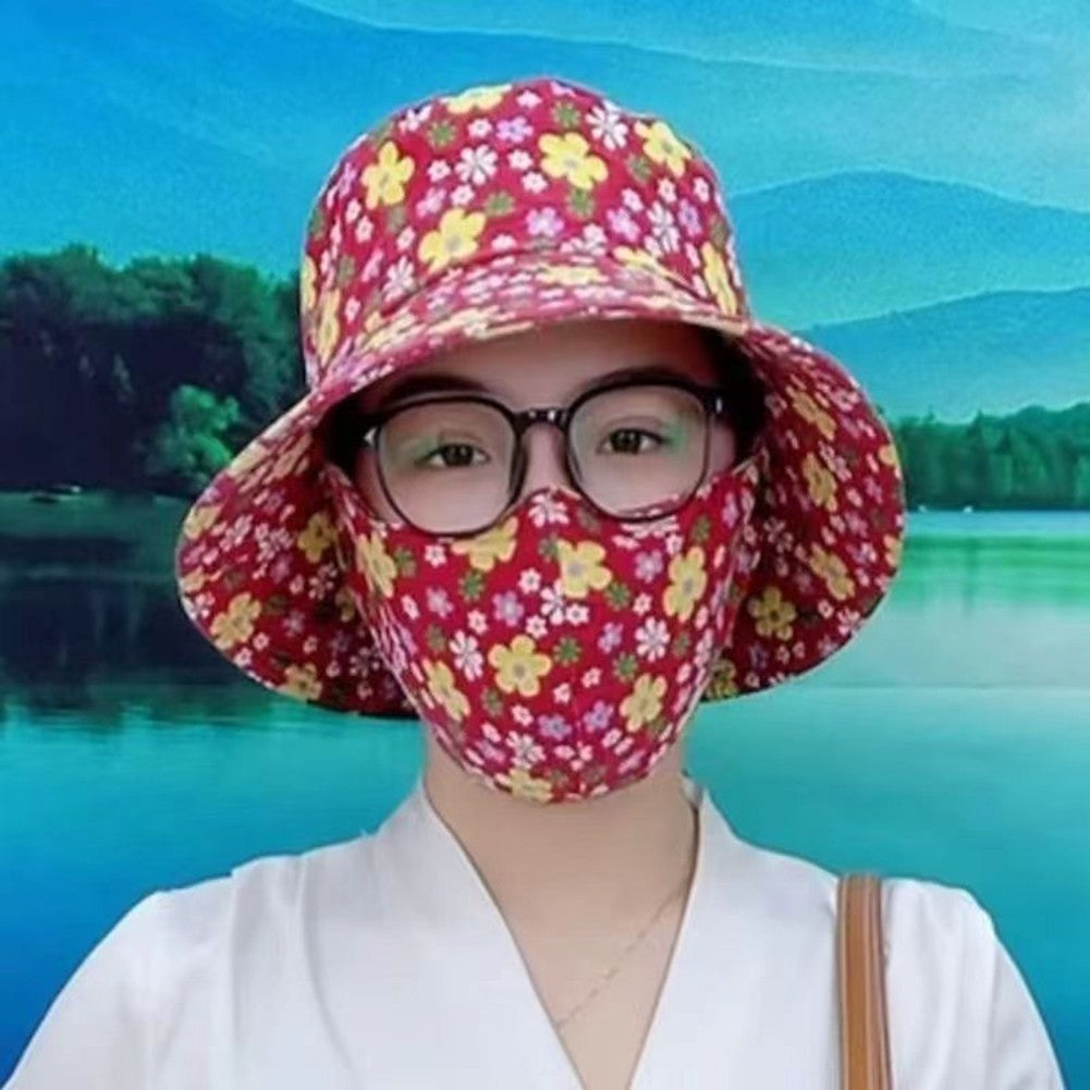 Adjustable Sunscreen Hat for Cycling and Outdoor Activities Fashionable Style
