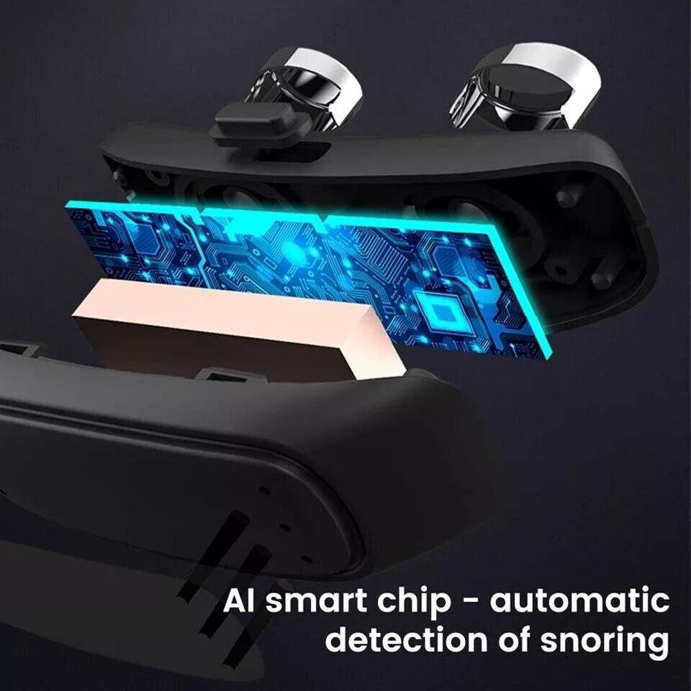 New Smart Snoring Stopper Sleep Aid Anti Snoring Chin Device Muscle Tightening