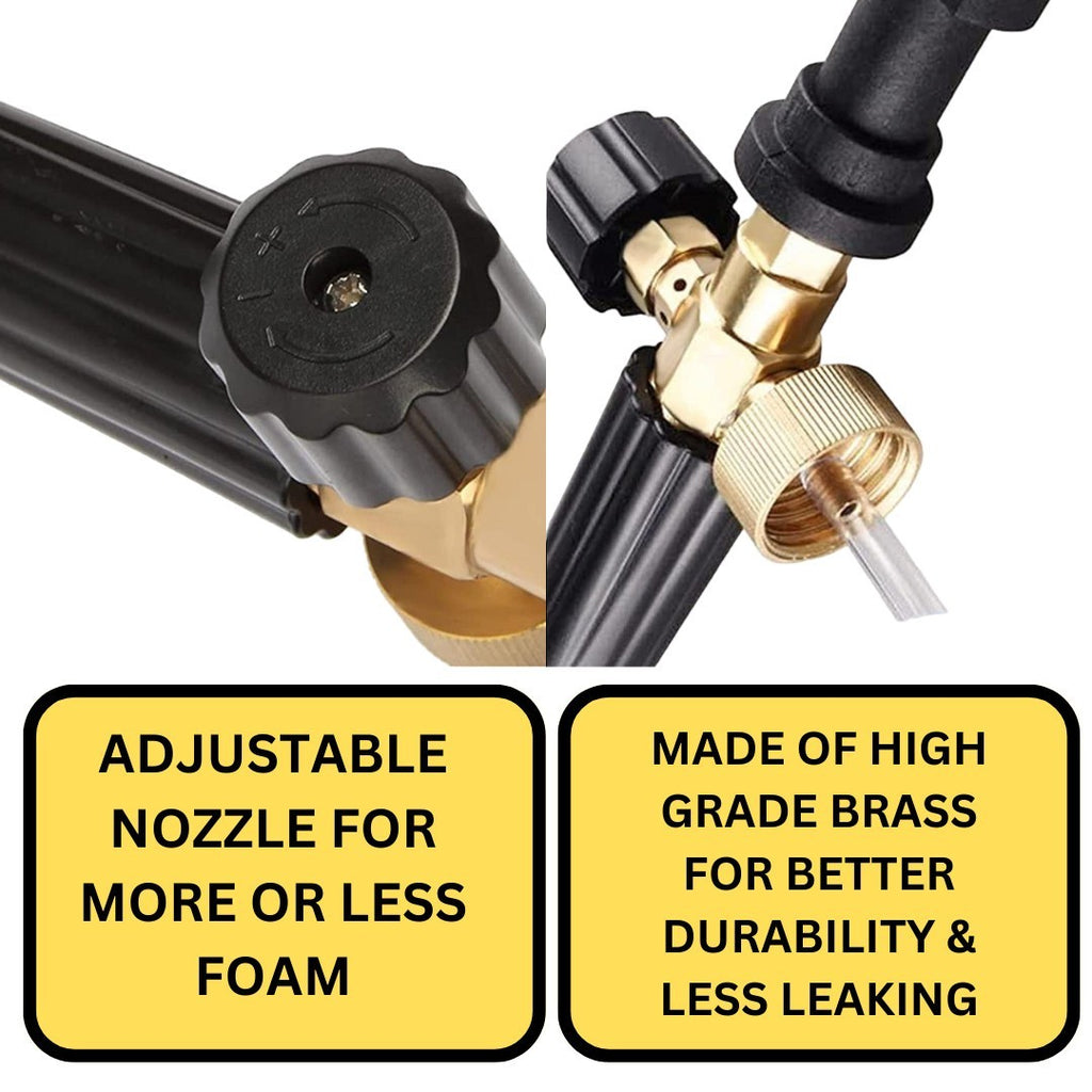1L Snow Foam Lance Cannon Bottle for Karcher K2-K7 Car Pressure Washer Gun