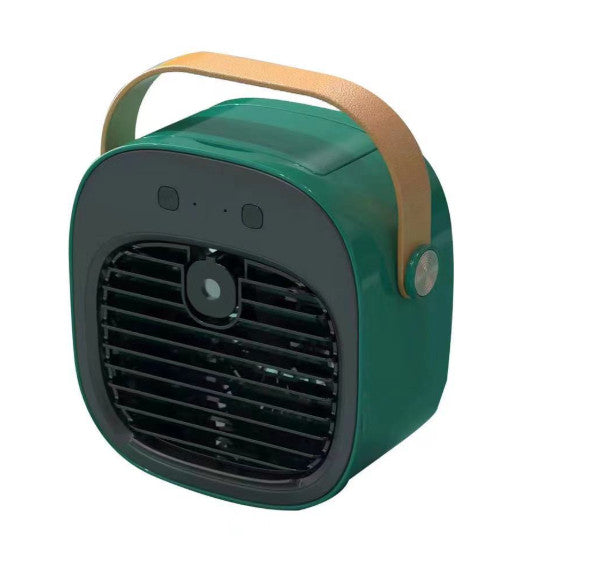 Portable Air Cooler, Mini Personal Air Conditioner, 2 in 1 Small Evaporative