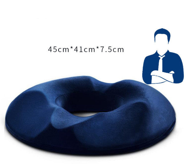 Coccyx Orthopedic Hollow Memory Foam Seat Cushion Back Pain Relief