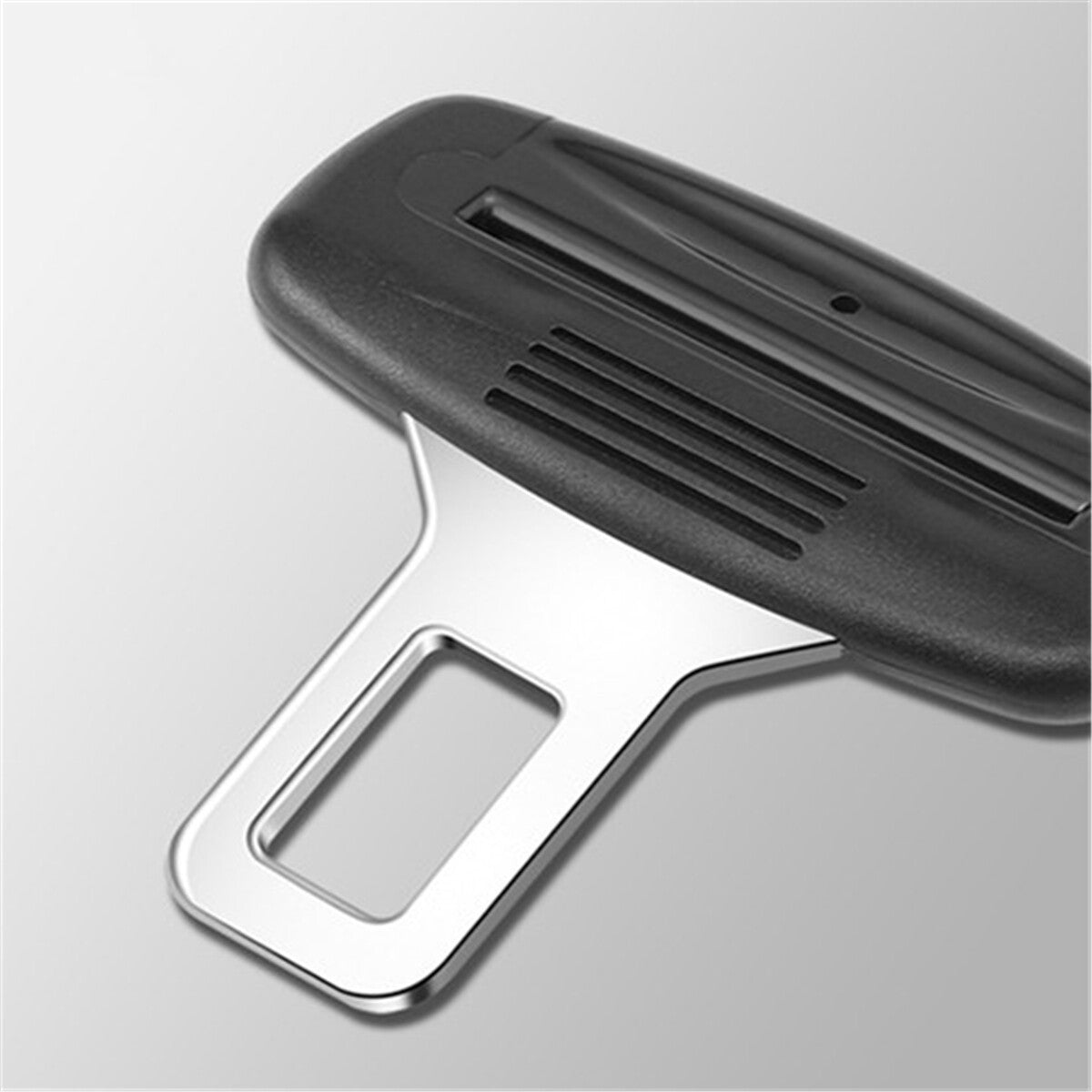 2X Universal Car Seat Belt Cam Lock Safety Seatbelt Buckle Curved Lock Tongue UK