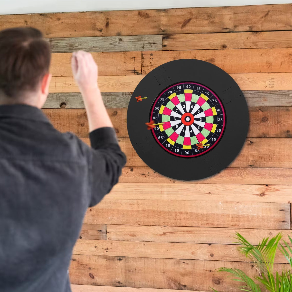 Winmau Protective Dartboard Darts Surround Wall Guard Protector Ring Plain