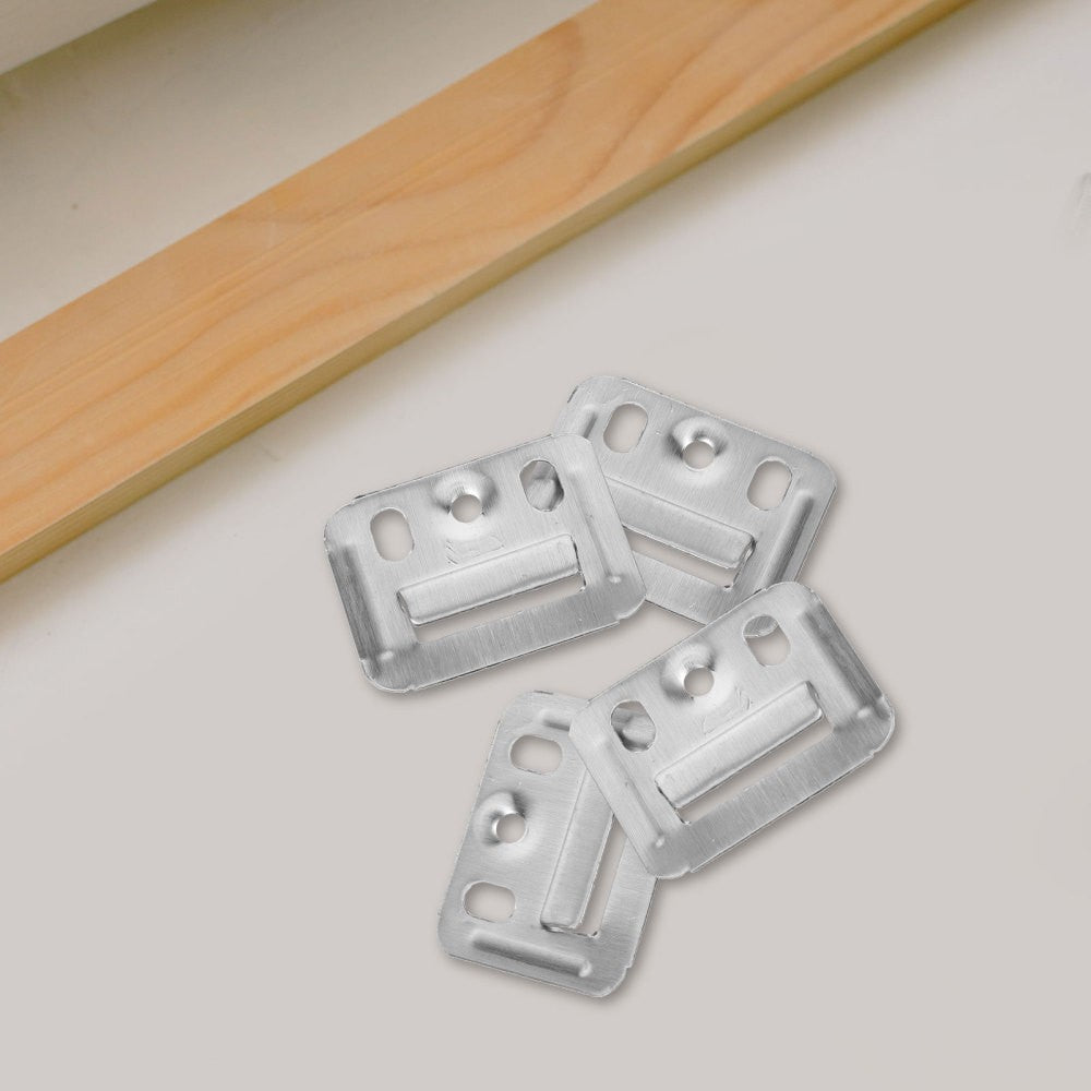100 Pcs Wall Panel Fixing Piece Integrated Clamp Furniture Clamps