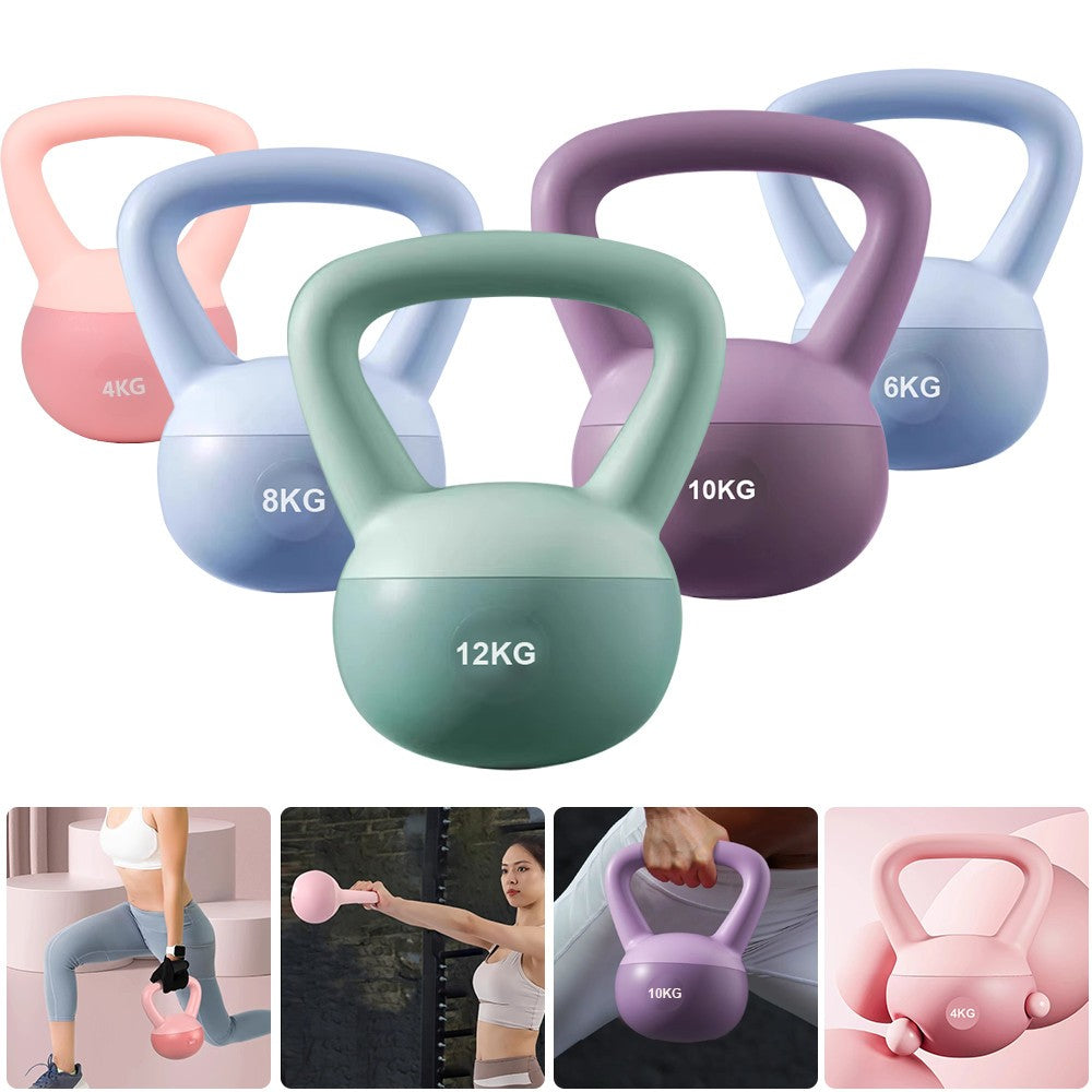 Soft Shell Kettlebell 4-12KG Adjustable Weight Training Set For Fitness Exercise