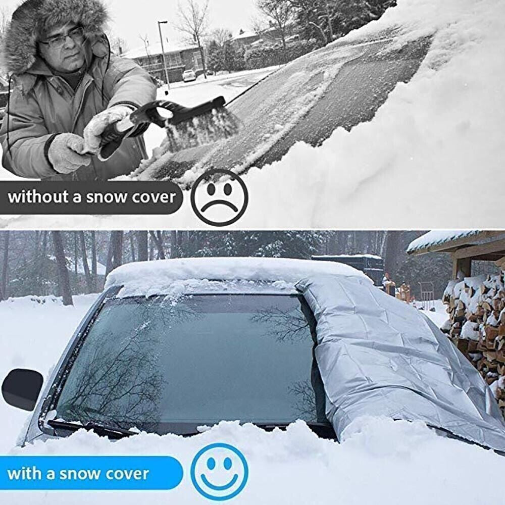 Magnetic Car Windscreen Cover Protective Windshield Cover Frost Sun Shade