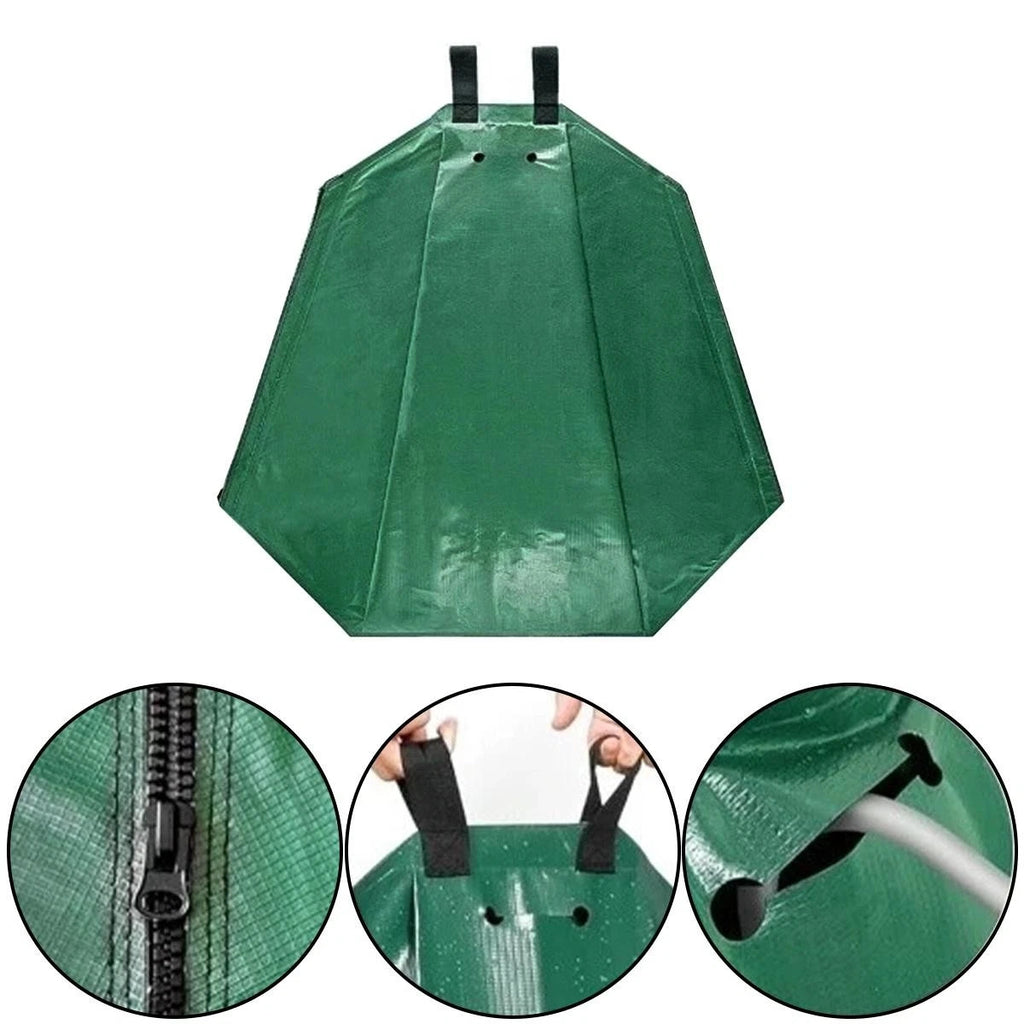 1X Tree Watering Bag 20 Gallons Slow Release Drip Irrigation Watering Tool PE