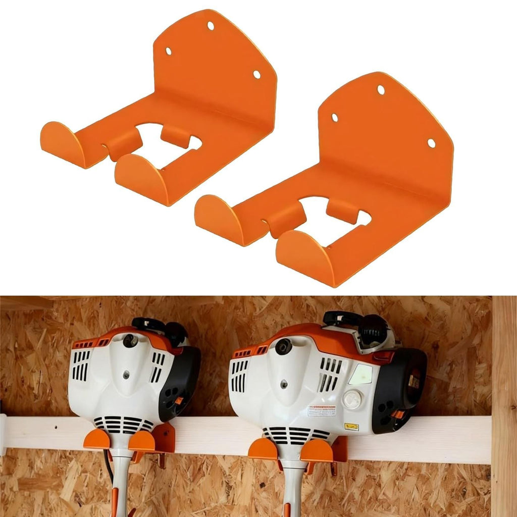 2Pcs Trimmer Rack Heavy Duty Weed Eater Hanger,Garden Power Tool