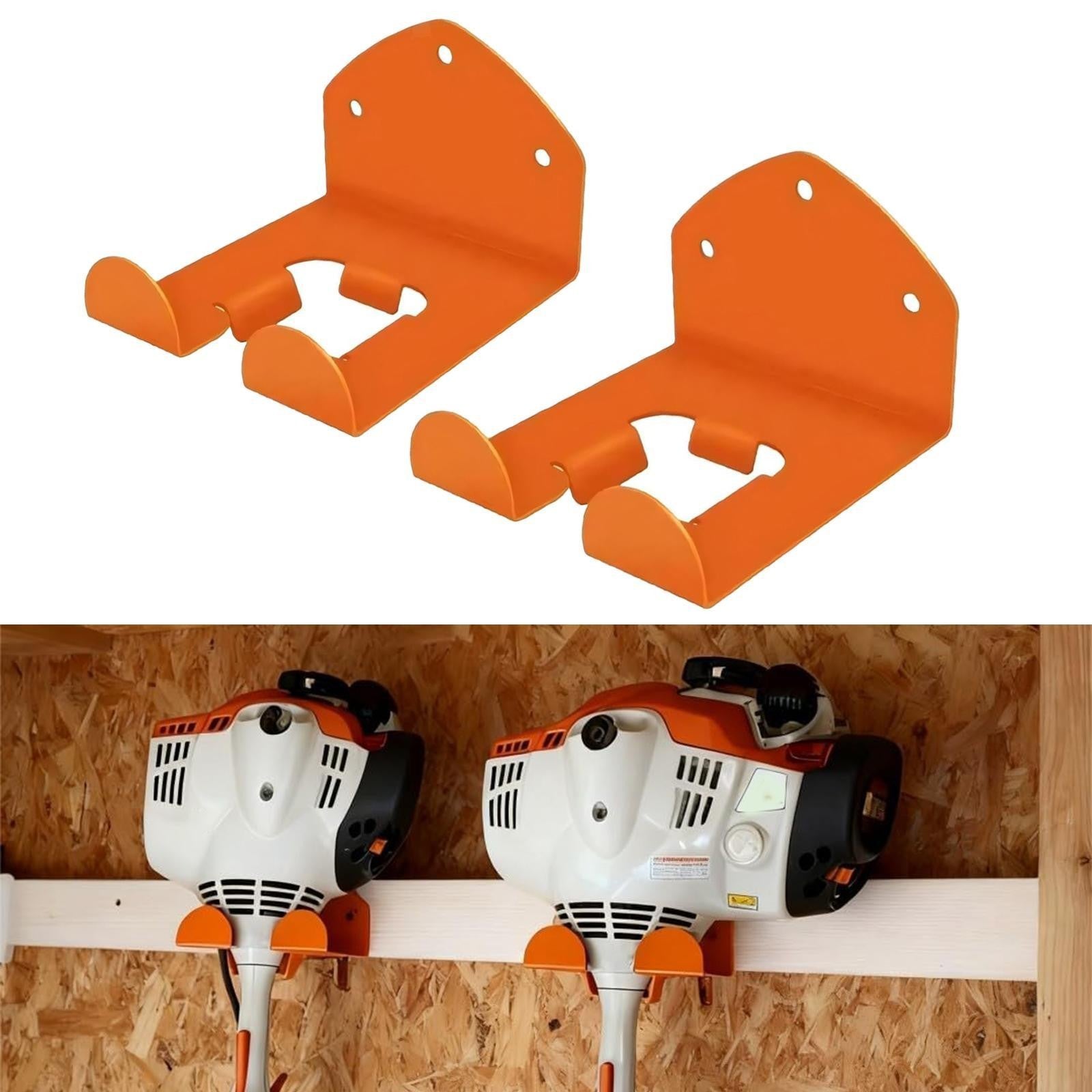 2Pcs Trimmer Rack Heavy Duty Weed Eater Hanger,Garden Power Tool