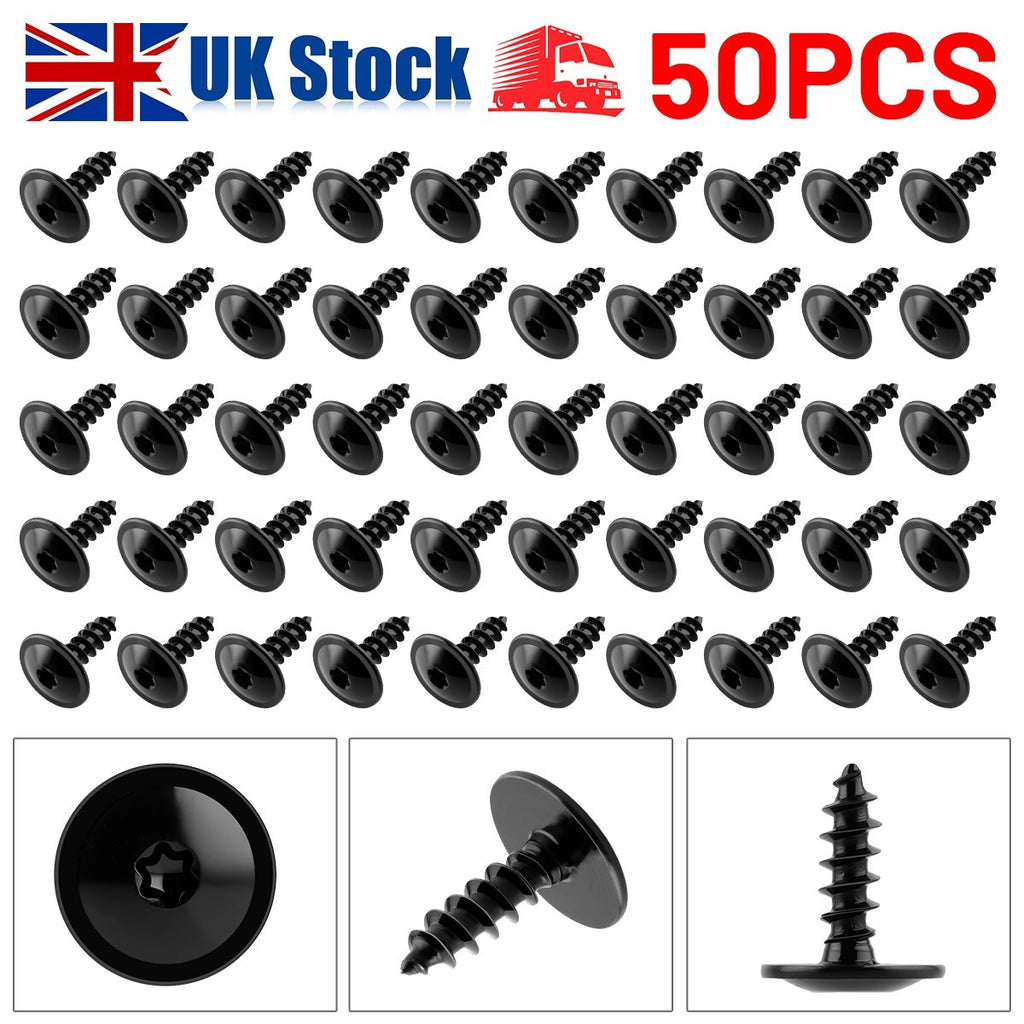 50x Threaded Insert Screw Retainer For VW Skoda Seat Belly Pan Mudguard