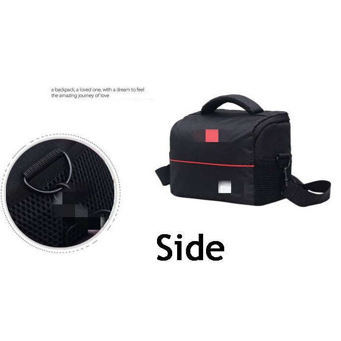 Single Shoulder Camera Bag Waterproof Camera Case For Nikon Canon DSLR Digital