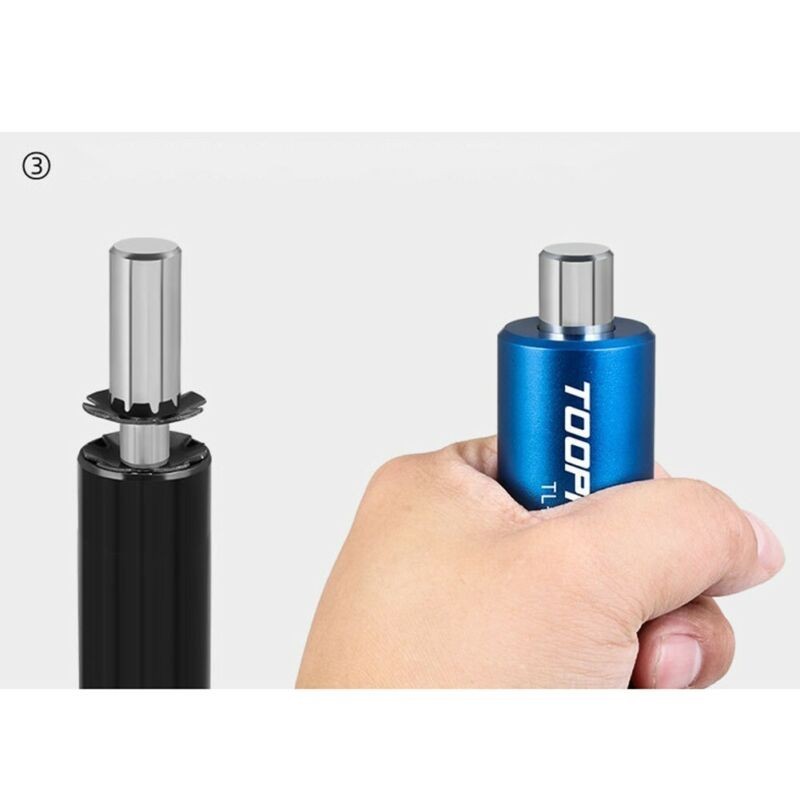 1 Set Bike Headset Star Nut Install Tool Fit For 1 1/8in/28.6mm Fork Steerer New