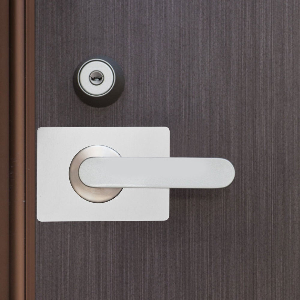 6 Pcs Front Door Security Hole Filler Plate Deadbolt Reinforcement