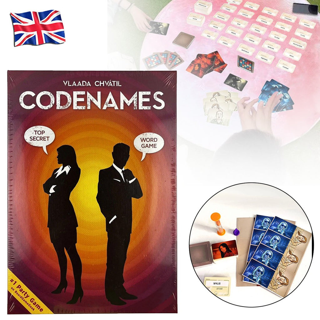 Codenames Board Game Family Kids Adults Educational Toys Puzzle Interaction