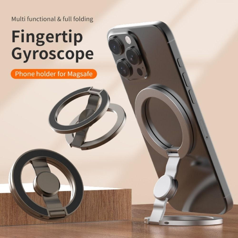 Magnetic Phone Ring Holder Foldable Phone Stand  For MagSafe