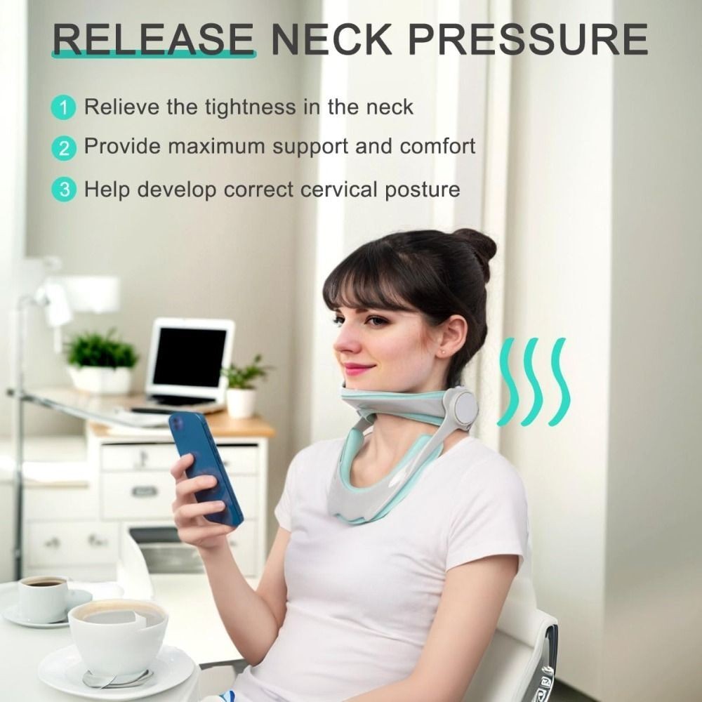 Posture Correction Neck Brace Adjustable Neck Stretcher Cervical Collar