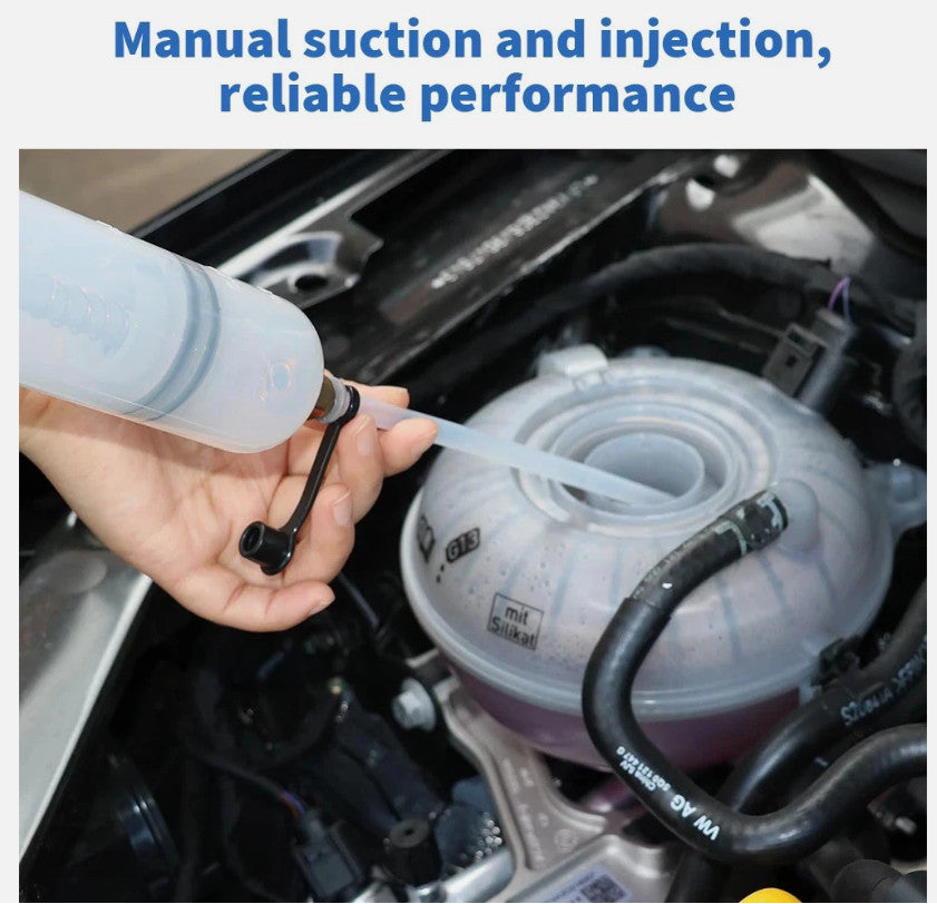 Manual Fluid Syringe Extractor 500cc Car Oil Transfer Suction Pump