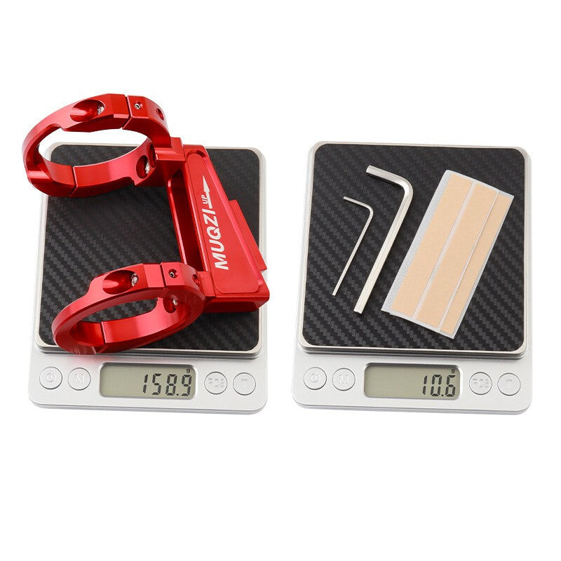 Folding Bike Front Bag Carrier Mount Adapter for Bicycle Front Bag Holder Tool