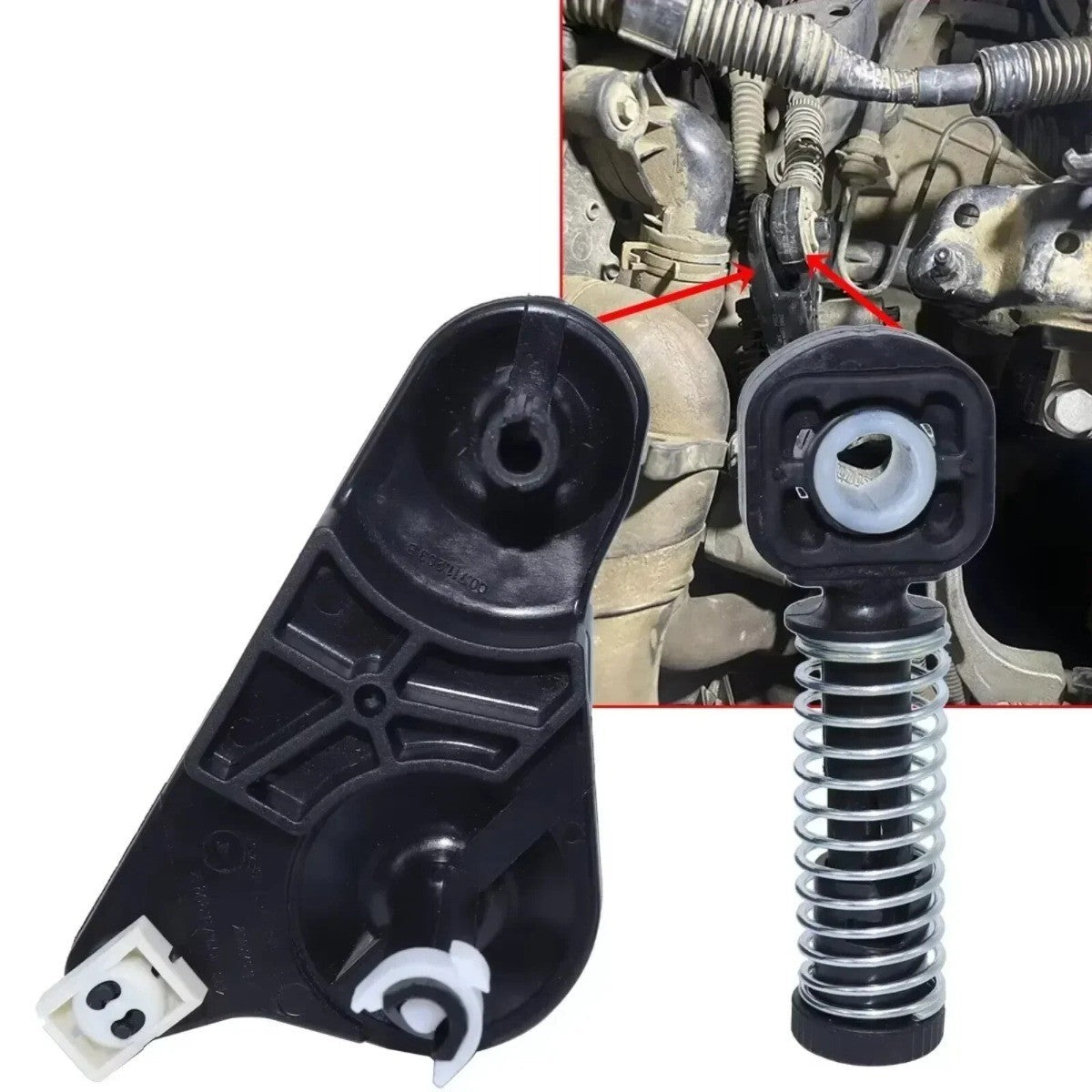For VW Polo Sedan 10 -22 Gear Selector Gearshift Cable Link Lever End Repair Kit
