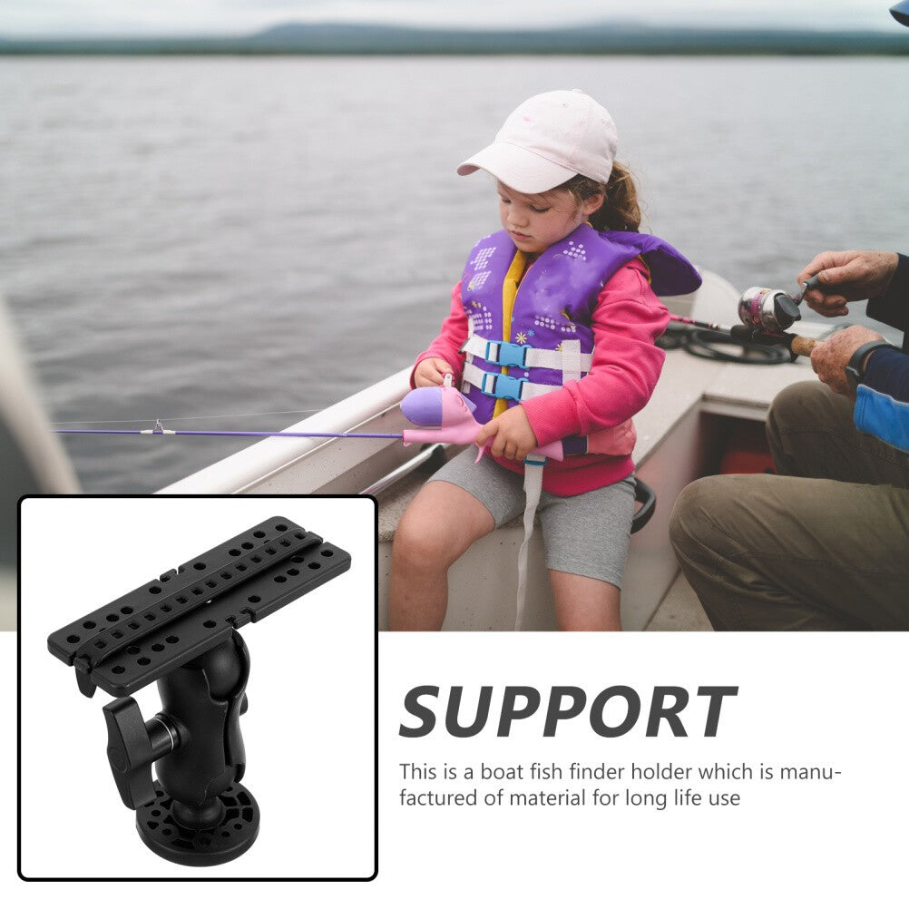 Fish Finder Mount Base Kayak Bracket Fishing Rod Support Stand Ram