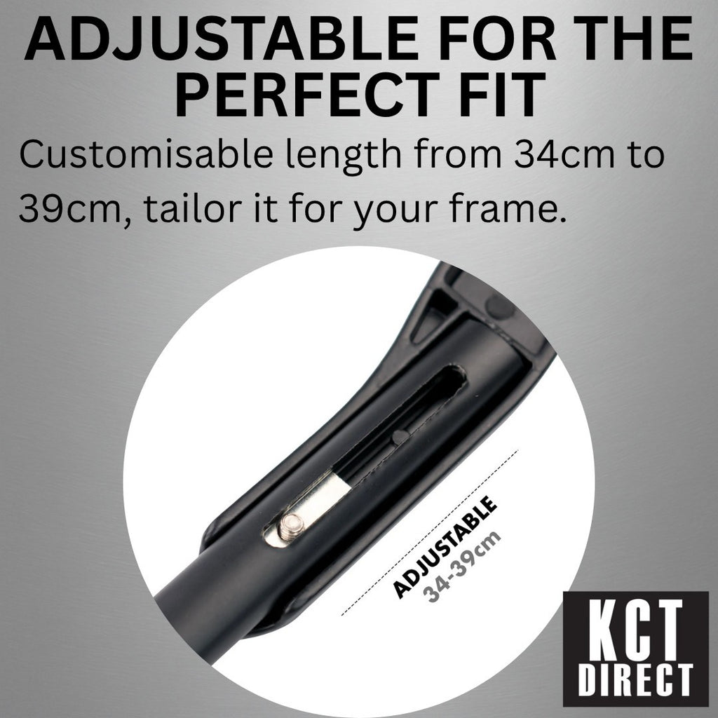 BIKE STAND ADJUSTABLE MOUNTAIN BICYCLE PROP KICK REAR SIDE LEG FOLDING ARM UK