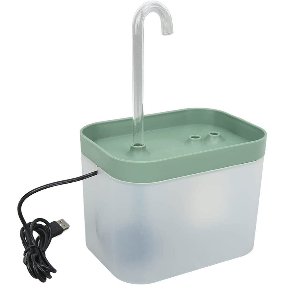 1.5L Automatic Pet Water Fountain USB Silent Cat Dog Indoor Dispenser UK