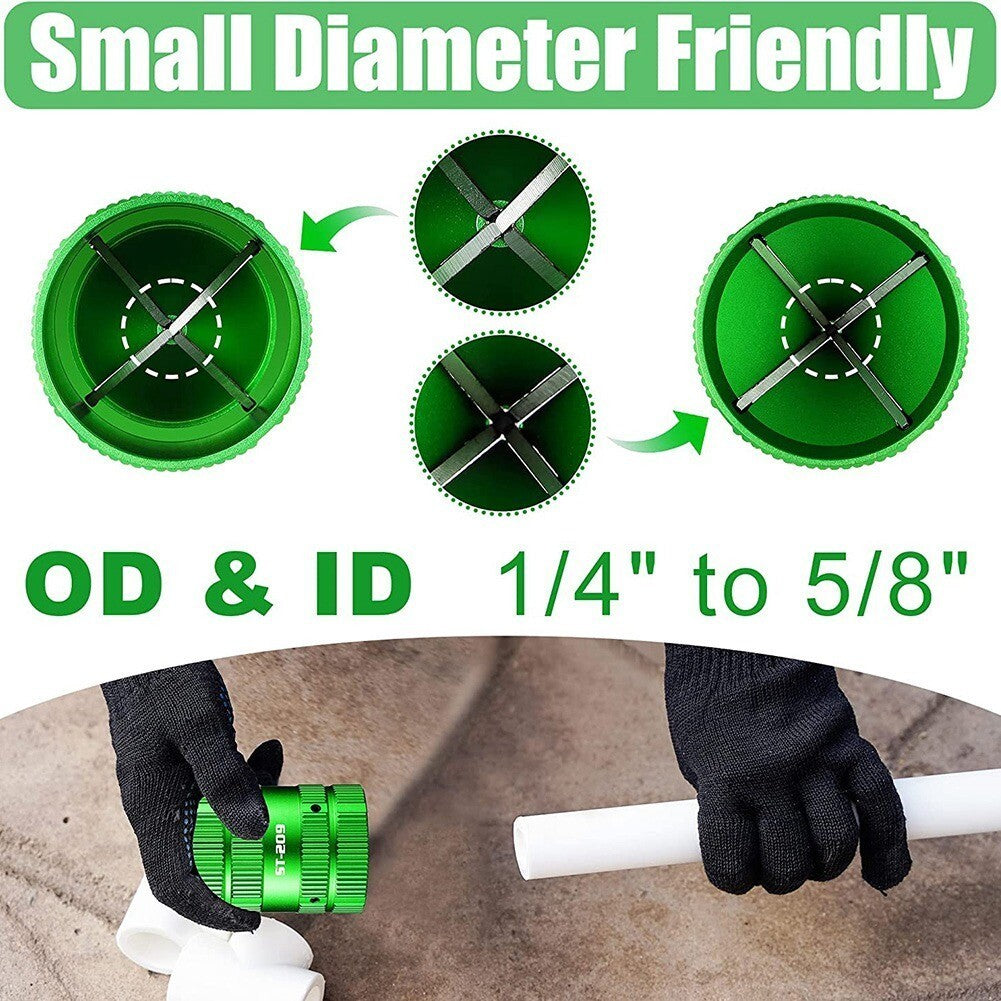 Pipe Reamer Tool [Plumbers Efficient Helper] Deburring Tool for Copper PVC3932