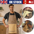 🔥Funny Creative Prank Apron For Men Gag Novelty Kitchen BBQ Cooking Gift Aprons