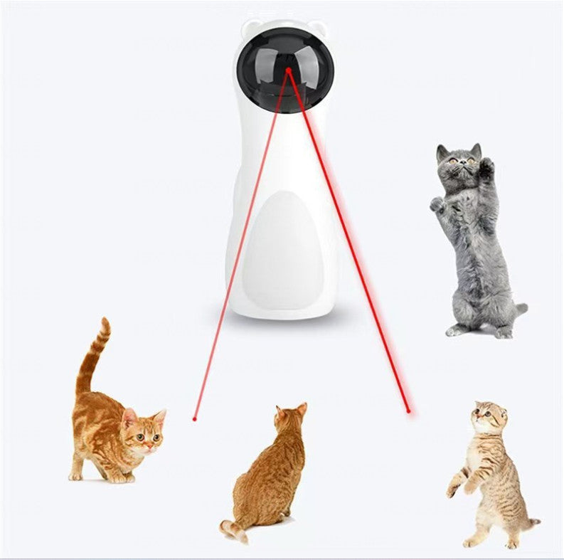 Automatic Cat Toys Interactive Smart Teasing Pet LED Laser Indoor Cat Toy HOT UK