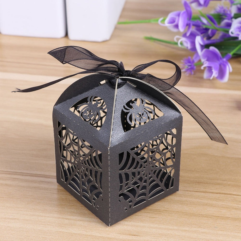 50 PCS Halloween Candy Box Party Favor Coffin Boxes for Treats Small