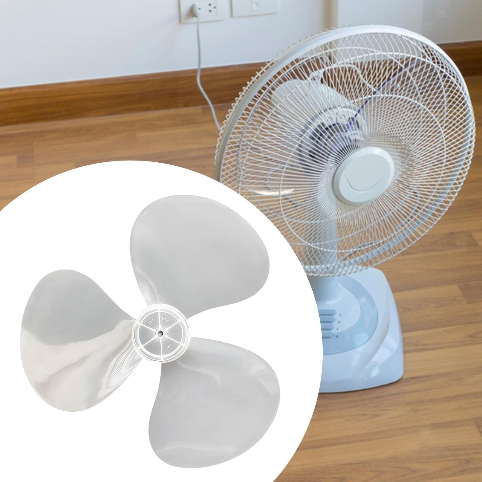 Clear Plastic Universal Replacement Fan Blade Three Blade Design for 16 Inch