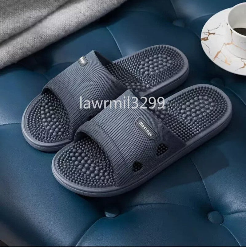 Anti-Slip Reflexology Sandals, Acupressure Foot Massage Therapy Slippers Unisex