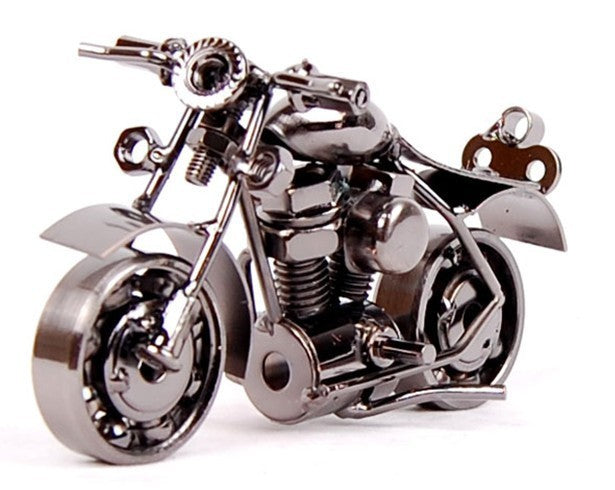 M37C Black 6" handmade motorcycle nuts and bolts sculpture collectible gifts