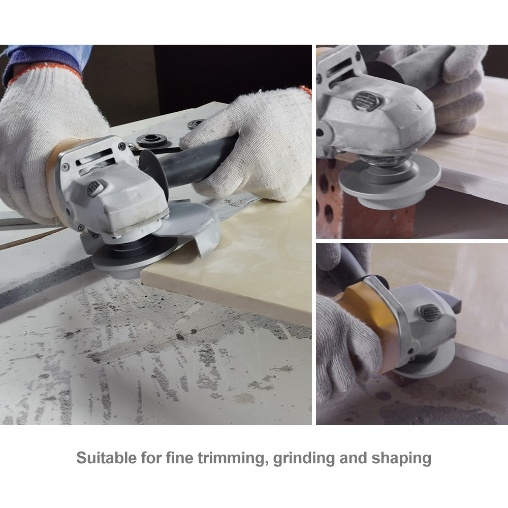 1pc Vacuum Brazed Diamond Grinding Wheel for Demi-bullnose Edge Profile 75mm