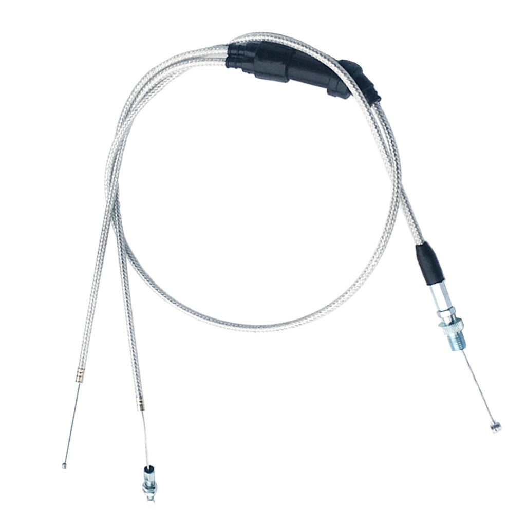 Extended Dual Throttle Grip Cable Line for  PZ30mm Accelerate Carb