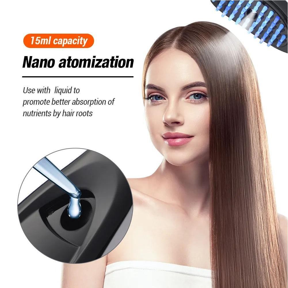 Therabrush The for Hair Innovative Restoring Brush Thera Red-Light-Restoratione