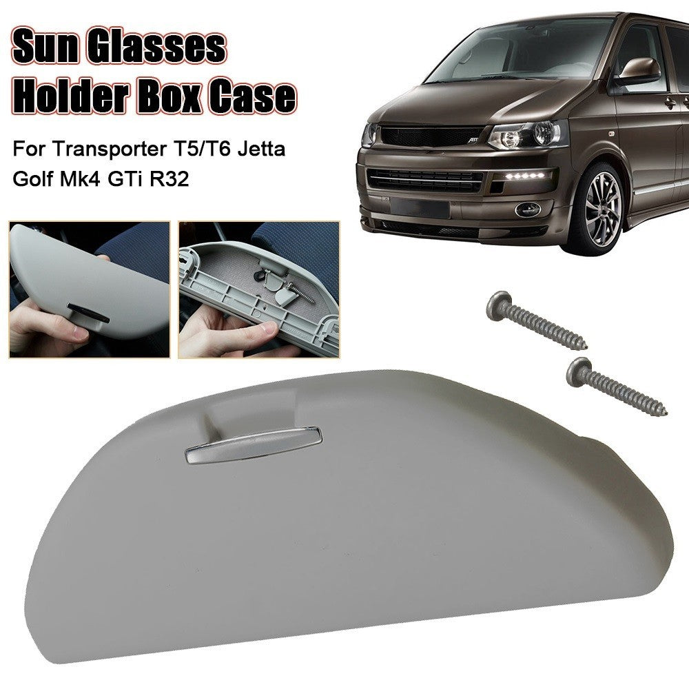 UK Sun Glasses Holder Case Box Sunglasses Storage Clips For VW Transporter T5 T6
