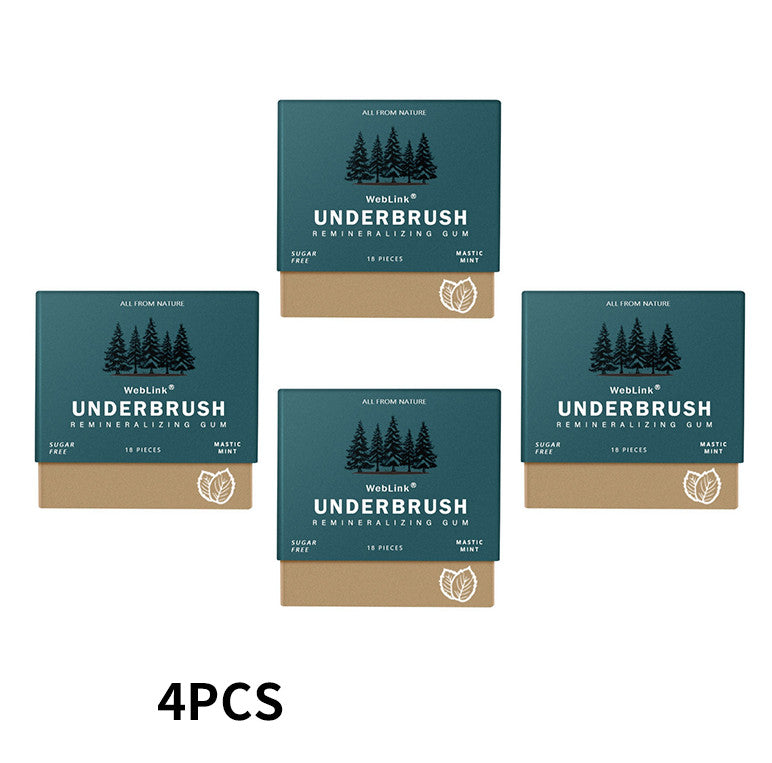Remineralizing Underbrush With Nano-Hydroxyapatite Chewing Gum Teeth Protection