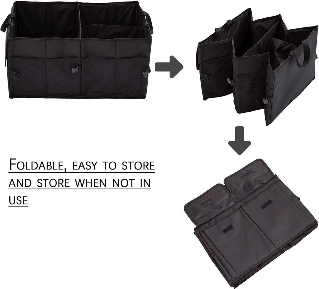 Foldable Car Boot Organiser Heavy Duty Storage Box Portable Vehicle Tidy