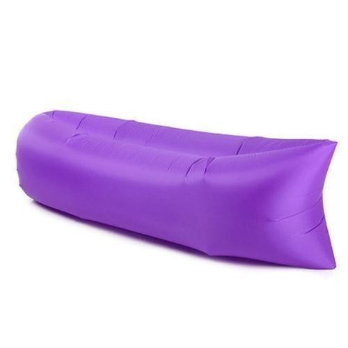 Lazy Outdoor Inflatable Sofa Air Bed Lounger Sofa Sack Hangout Camping Beach Bag