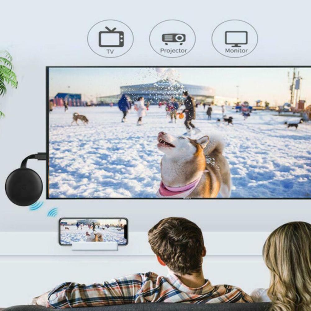 For HD Display Media Streaming Video Chromecast Google Wireless HDMI-Compatible