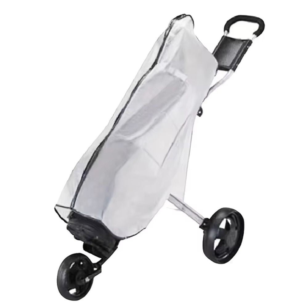 Golf Bag Rain Coat PVC Golf Bag Cover With Zipper Waterproof Golf Bags Shield