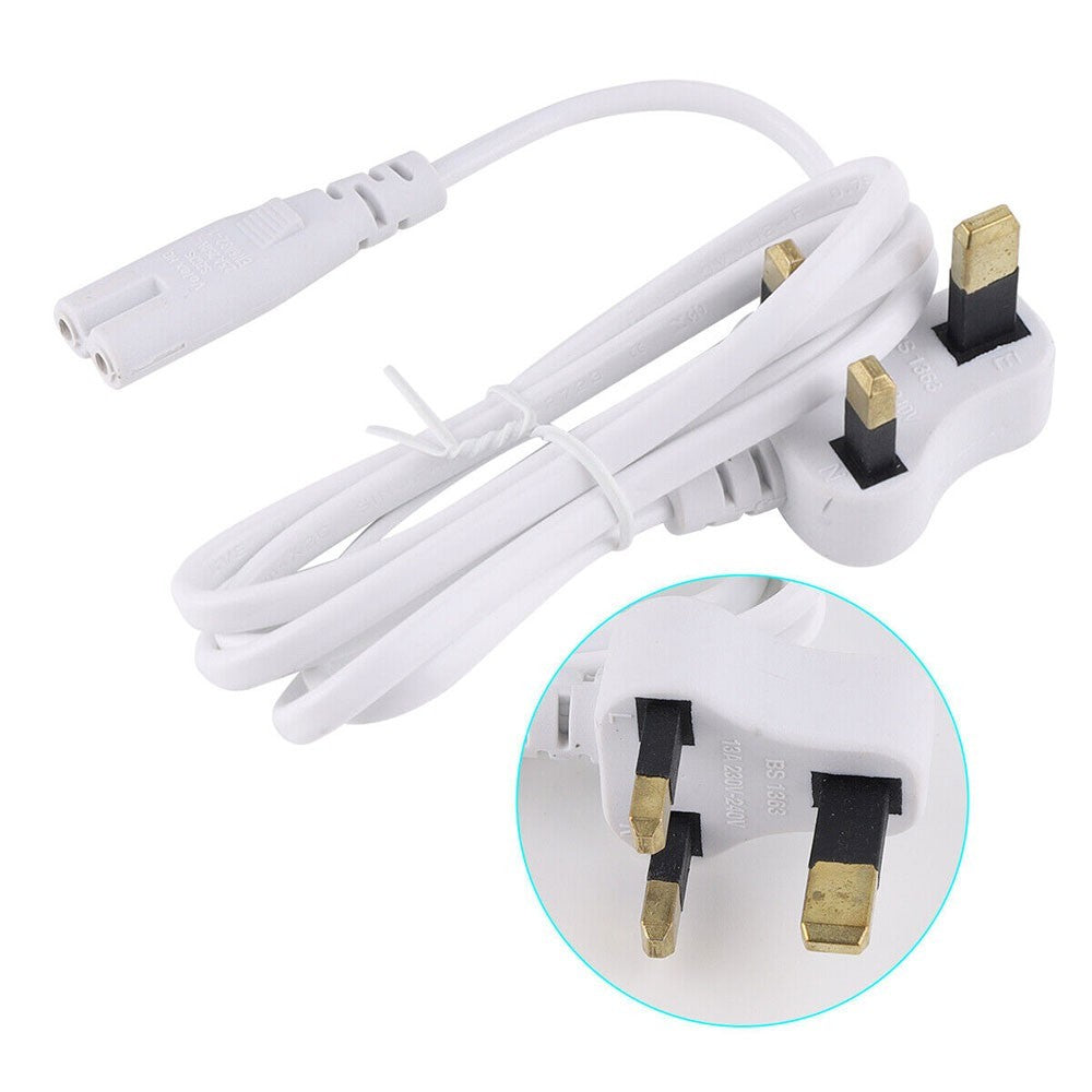 LCD Display Station Hub with UK Plug 8 Multi-Port USB Fast Quick Charger Adapter
