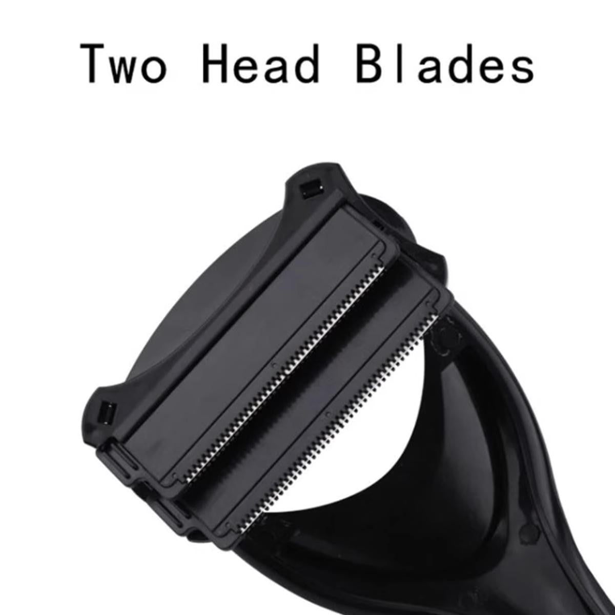 ABS Material Men's Back Hair Shaver Painless Self Care Grooming Tool Kit