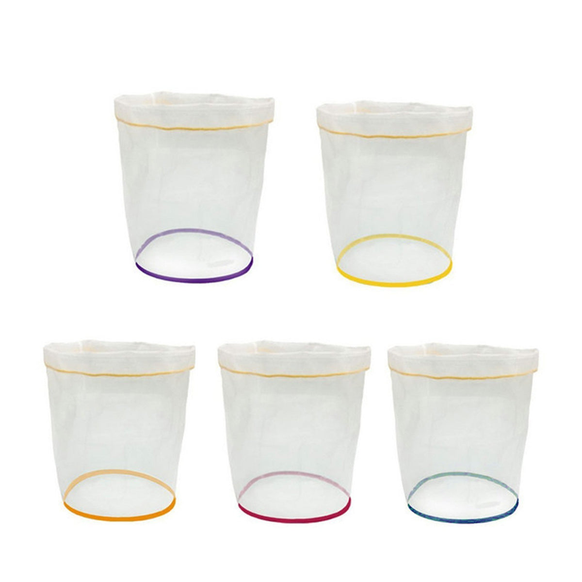 5X 5 Gallon Bubble Hash Bags Herbal Extraction Filtration Bubble Ice Bag Kit