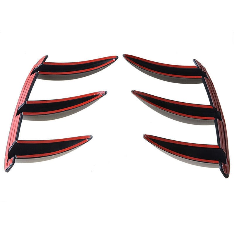 Rear Bumper Splitter Canard Trim For Mercedes Benz A Class W176 A200 A250 A45